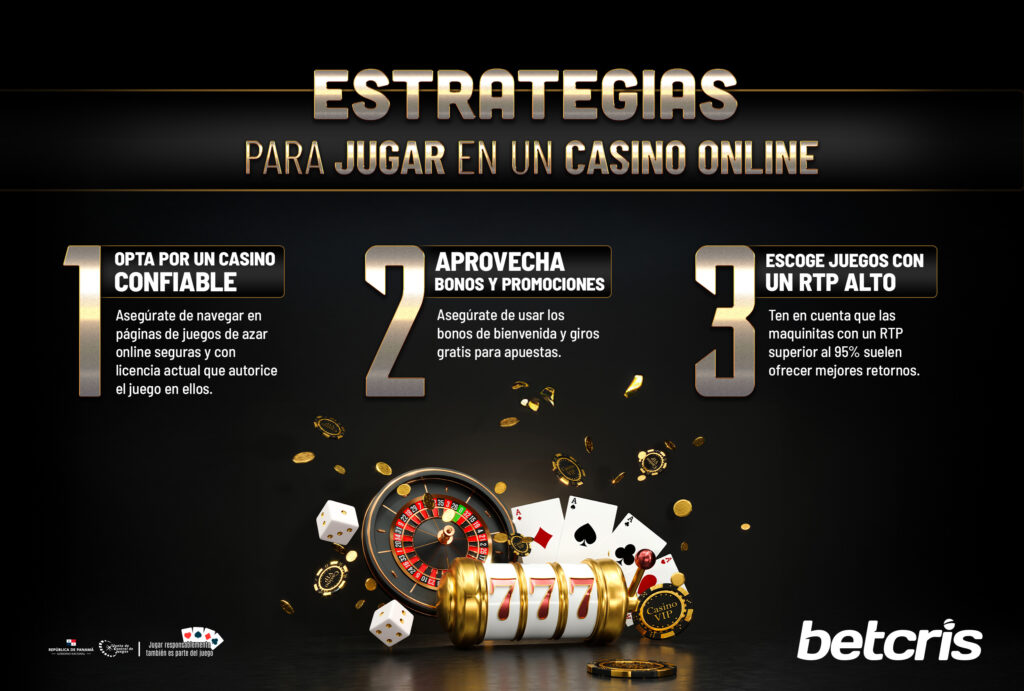 Estrategias efectivas para jugar en un casino online