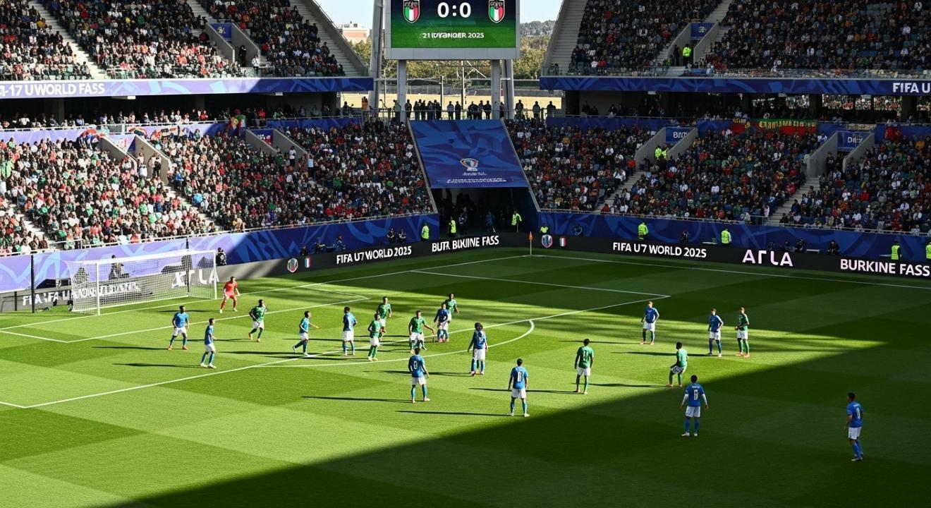 Italia Sub 17 vs Burkina Faso Sub 17 Pronóstico | 21 Noviembre 2025