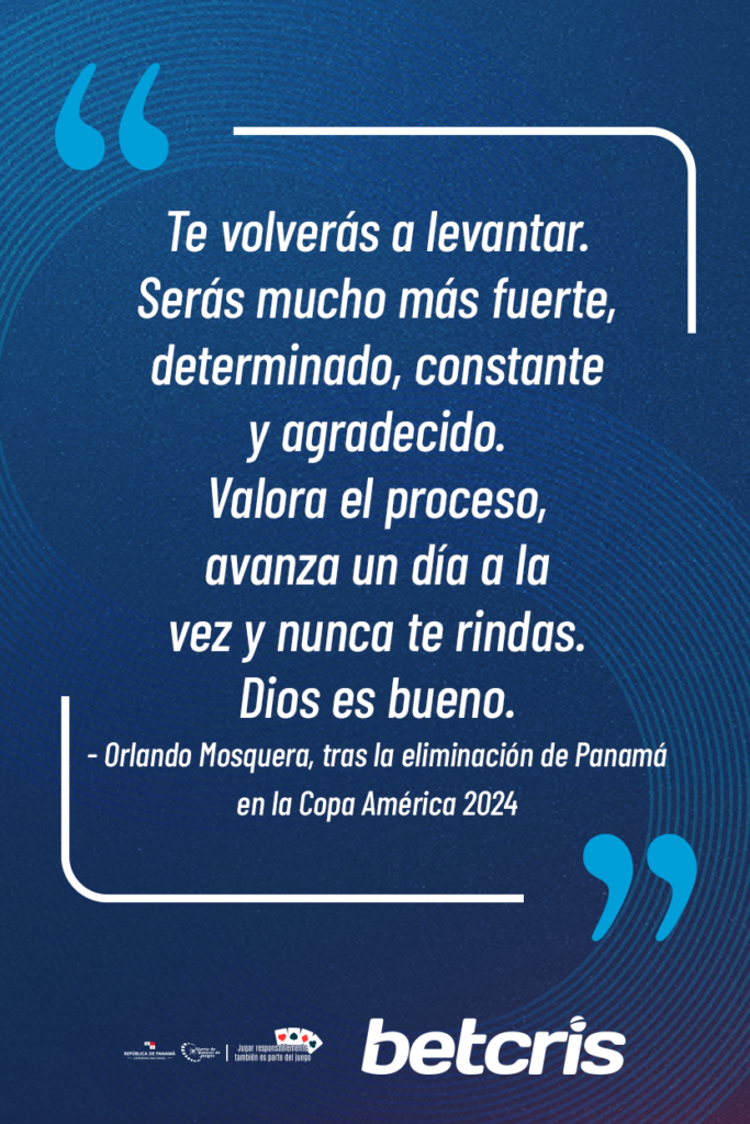 Orlando Mosquera y el amor a su patria