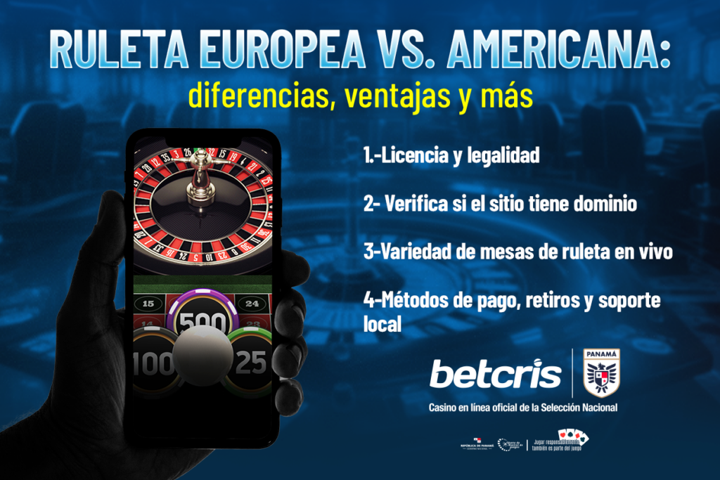 Ruleta europea vs Americana