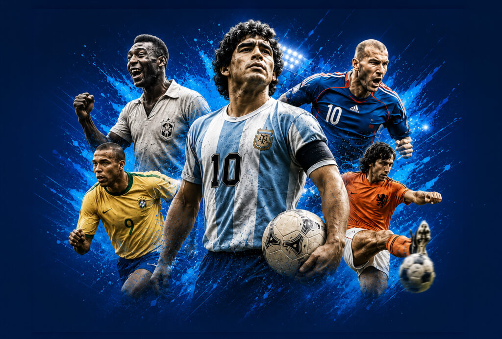 Selecciones del fútbol mundial que han hecho historia.