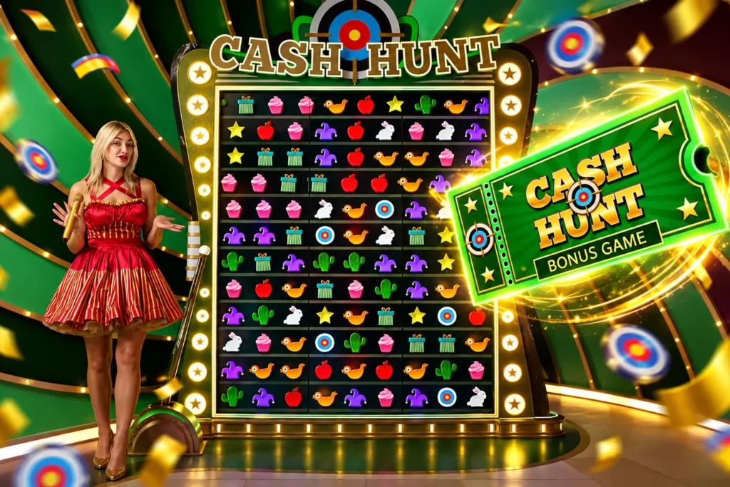 Galería de tiro de Cash Hunt en Crazy Time